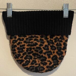 Universal Thread Cheetah Print Knit Beanie NWOT